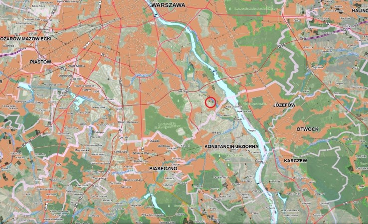 działka na sprzedaż - Warszawa, Wilanów, Zawady, Ruczaj